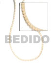 Summer Accessories 3-4mm Bone Beads In Beads SMRAC002BN Summer Beach Wear Accessories Bone Beads