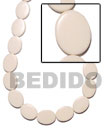 Summer Accessories Flat Oval Bone 4x14x20mm In SMRAC026BN Summer Beach Wear Accessories Bone Beads