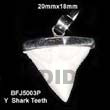 Summer Accessories Y Shark Teeth Pendant Summer SMRAC5003P Summer Beach Wear Accessories Bone Pendants