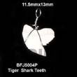 Summer Accessories Tiger Shark Teeth Pendant SMRAC5004P Summer Beach Wear Accessories Bone Pendants