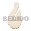 Summer Accessories Bone Hook 40mm Pendants SMRAC5194P Summer Beach Wear Accessories Bone Pendants