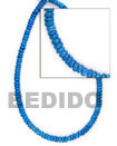 Summer Accessories 4-5 Mm Blue Coco Pokalet SMRAC008PT Summer Beach Wear Accessories Coco Necklace