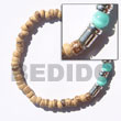 Summer Accessories 4-5mm Elastic Coco Pokalet SMRAC061BR Summer Beach Wear Accessories Coco Bracelets