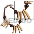 Summer Accessories Bleached Coco Indian Stick & SMRAC1007BR Summer Beach Wear Accessories Coco Bracelets