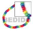 Summer Accessories 4-5 Mm Multicolored Coco SMRAC5001BR Summer Beach Wear Accessories Coco Bracelets