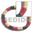 Summer Accessories 7-8 Mm Heishe Bracelet - Size SMRAC5010BR Summer Beach Wear Accessories Coco Bracelets