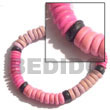 Summer Accessories 7-8 Coco Pokalet Pink SMRAC5028BR Summer Beach Wear Accessories Coco Bracelets