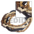 Summer Accessories 2-3 Mm 5 Rows Coco Pokalet SMRAC5043BR Summer Beach Wear Accessories Coco Bracelets