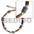Summer Accessories Sig-id & 4-5mm Coco Pokalet SMRAC998BR Summer Beach Wear Accessories Coco Bracelets