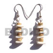 Summer Accessories Dangling 7-8mm Coco Tiger SMRAC267ER Summer Beach Wear Accessories Coco Earrings
