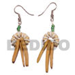 Summer Accessories White Rose Splashing Summer SMRAC938NK Summer Beach Wear Accessories Coco Earrings