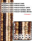 Summer Accessories 2-3mm Coco Pokalet Black SMRAC001PT_V2 Summer Beach Wear Accessories Coco Necklace
