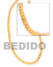 Summer Accessories 4-5 Mm  Light Yellow Coco SMRAC010PT Summer Beach Wear Accessories Coco Necklace