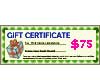 Summer Accessories Gift Certificate Worth $75 SMRACT75 Summer Beach Wear Accessories Gift Certificates Vouchers