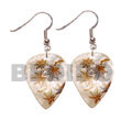 Summer Accessories 35mm Inverted Eardrop SMRAC5062ER Summer Beach Wear Accessories Hand Painted Earrings