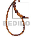 Summer Accessories Graduated Amber Horn Beads In SMRAC005BN Summer Beach Wear Accessories Horn Beads