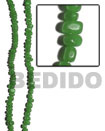 Summer Accessories Green Horn Nuggets In Beads SMRAC014BN Summer Beach Wear Accessories Horn Beads