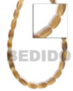 Summer Accessories Oblong Natural Horn-whitish SMRAC019BN Summer Beach Wear Accessories Horn Beads