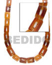 Summer Accessories Golden Horn Rectangle   Hole SMRAC022BN Summer Beach Wear Accessories Horn Beads
