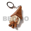 Summer Accessories 65mmx23mm Polished Wooden Hut SMRAC071KC Summer Beach Wear Accessories Key Chain