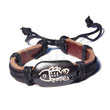 Summer Accessories Surfer Leather Bracelet With SMRAC5297BR Summer Beach Wear Accessories Leather Bracelets