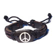 Summer Accessories Surfer Leather Bracelet With SMRAC5299BR Summer Beach Wear Accessories Leather Bracelets