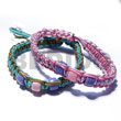 Summer Accessories Adjustable Wax Cord Hand SMRAC5357BR Summer Beach Wear Accessories Macrame Bracelets