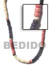 Summer Accessories 4-5 Coco Pukalet   Black   SMRAC132NK Summer Beach Wear Accessories Natural Necklace