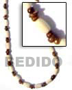 Summer Accessories Rice Beads White   4-5 & 2-3 SMRAC171NK Summer Beach Wear Accessories Natural Necklace