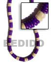 Summer Accessories 7-8 Mm  Coco Pokalet   Violet SMRAC218NK Summer Beach Wear Accessories Natural Necklace