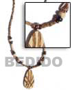 Summer Accessories 2-3 Heishe   Tiger   Burning SMRAC232NK Summer Beach Wear Accessories Natural Necklace