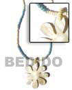 Summer Accessories 2-3 Mm Coco Pokalet Pastel SMRAC330NK Summer Beach Wear Accessories Pastel Color Necklace