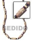 Summer Accessories Tiger Salwag   Black & White SMRAC230NK Summer Beach Wear Accessories Seeds Necklaces