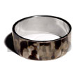 Summer Accessories Laminated Inlaid Brownlip In SMRAC123BL Summer Beach Wear Accessories Shell Bangles