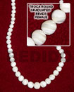 Summer Accessories ( Female) Troca Shell Round SMRAC002SPS Summer Beach Wear Accessories Shell Beads