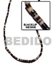 Summer Accessories 2-3mm Black Lip Heishe With SMRAC003HS Summer Beach Wear Accessories Shell Beads