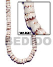 Summer Accessories Tiger Puka - As Is Class A SMRAC003PK Summer Beach Wear Accessories Shell Beads