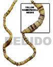 Summer Accessories 4-5mm Hammer Shell Yellow SMRAC008HS Summer Beach Wear Accessories Shell Beads