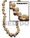 Summer Accessories Bonium White Shell In Beads SMRAC032SPS Summer Beach Wear Accessories Shell Beads