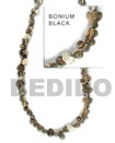 Summer Accessories Bonium Black Shell In Beads SMRAC034SPS Summer Beach Wear Accessories Shell Beads