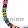 Summer Accessories 4-m Hammer Shell Rainbow SMRAC032BR Summer Beach Wear Accessories Shell Bracelets