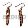 Summer Accessories Cowrie Stick Dangling Earings SMRAC490ER Summer Beach Wear Accessories Shell Earrings