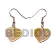 Summer Accessories Dangling mother of pearl 30mm Heart SMRAC5018ER Summer Beach Wear Accessories Shell Earrings