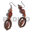 Summer Accessories Dangling 30mmx20mm Oval SMRAC5606ER Summer Beach Wear Accessories Shell Earrings