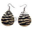 Summer Accessories Dangling 40mmx34mm Teardrop SMRAC5624ER Summer Beach Wear Accessories Shell Earrings