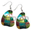 Summer Accessories Dangling Handpainted And SMRAC5640ER Summer Beach Wear Accessories Shell Earrings