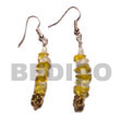 Summer Accessories Dangling Troca   Crystal SMRAC692ER Summer Beach Wear Accessories Shell Earrings