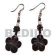 Summer Accessories Dangling 15mm Scallop SMRAC707ER Summer Beach Wear Accessories Shell Earrings