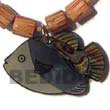 Summer Accessories Fish Design  only Pendant SMRAC225P Summer Beach Wear Accessories Shell Pendants