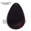 Summer Accessories Black Pin Teardrop Summer SMRAC5021P Summer Beach Wear Accessories Shell Pendants